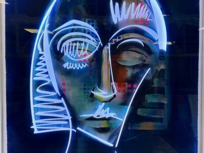 Colección Fake-Ces. "Pintura figurativa Biel M. Panizza - Título de la obra - Mallorca"