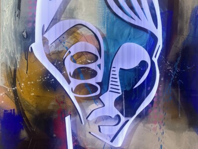 Colección Fake-Ces. "Pintura figurativa Biel M. Panizza - Título de la obra - Mallorca"