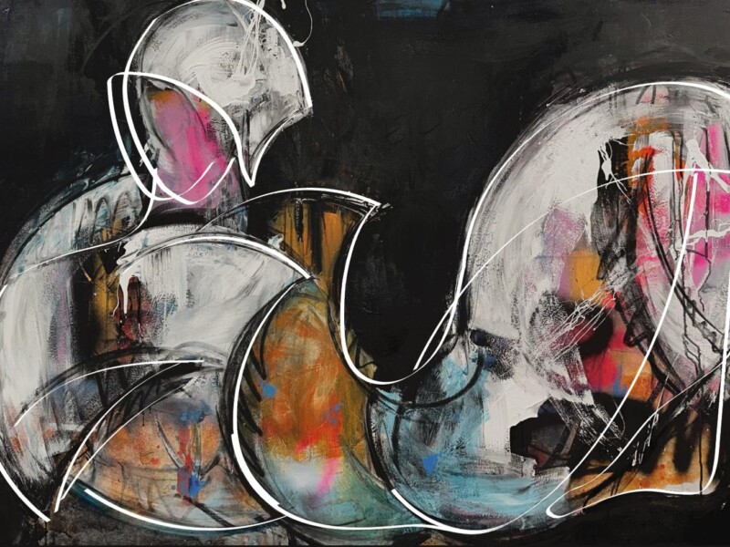 Colección Fake-Ces. "Pintura figurativa Biel M. Panizza - Título de la obra - Mallorca"