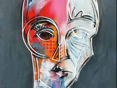 Colección Fake-Ces. "Pintura figurativa Biel M. Panizza - Título de la obra - Mallorca"