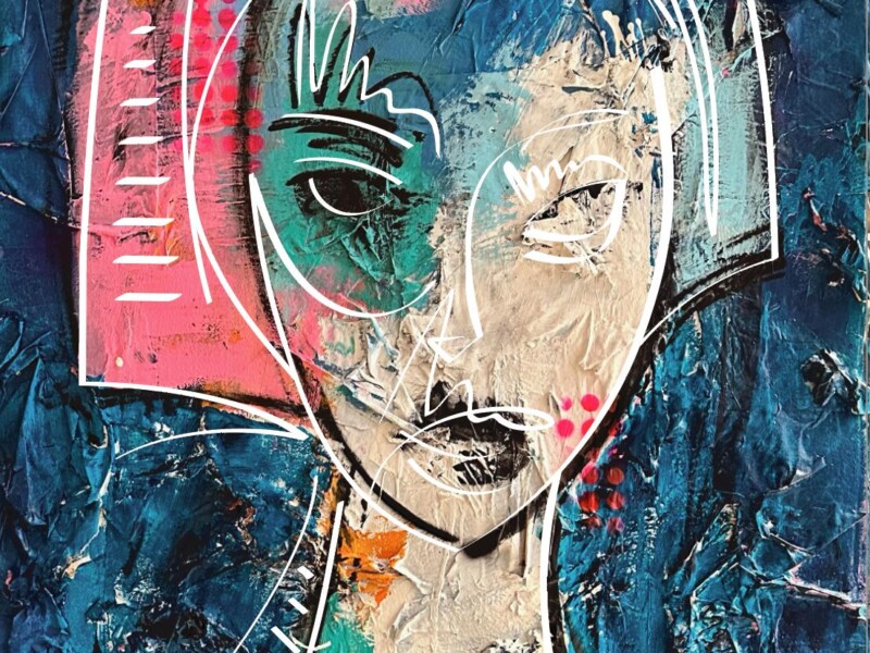 Colección Fake-Ces. "Pintura figurativa Biel M. Panizza - Título de la obra - Mallorca"